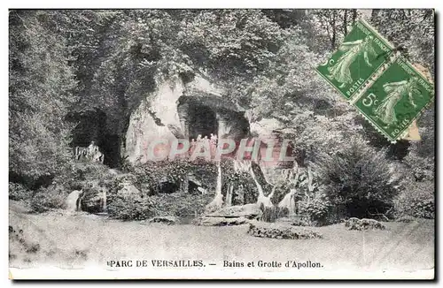 Parc de Versailles Cartes postales Bains et grottes d&#39Apollon