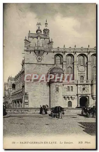 St Germain en Laye Cartes postales Le donjon