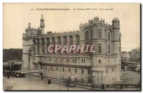 St Germain en Laye Cartes postales Le chateau Vue generale