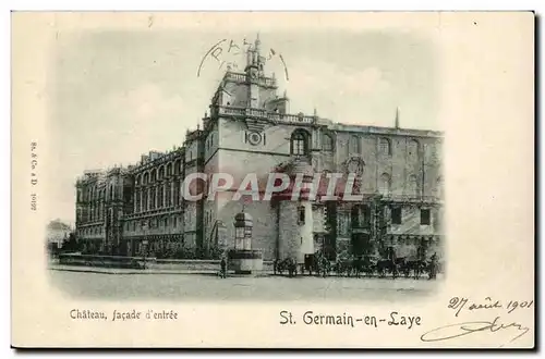 St Germain en Laye Cartes postales Chateau Facade d&#39entree