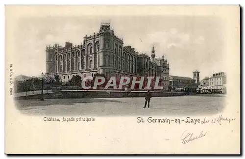 St Germain en Laye Ansichtskarte AK Chateau Facade principale