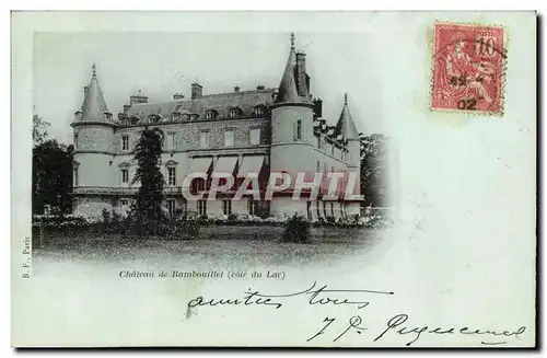 Chateau de Rambouillet Cartes postales (cote du lac)