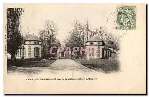 Rambouillet Cartes postales entree de la laiterie de Marie Antoinette