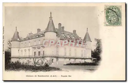 Chateau de Rambouillet Ansichtskarte AK Facade Est