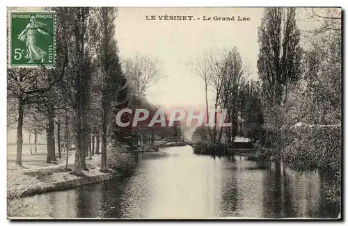 Le Vesinet Cartes postales Le grand lac