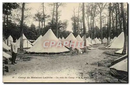CAmp de Maisons Laffitte Ansichtskarte AK Un coin du camp