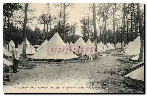 CAmp de Maisons Laffitte Cartes postales Un coin du camp