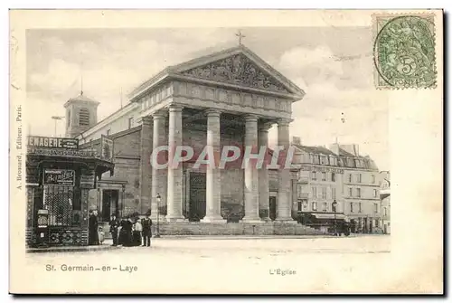 Cartes postales Saint Germain en Laye L&#39eglise