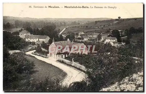 Environs de Meulan Ansichtskarte AK Montalet le Bois Le hameau de Damply