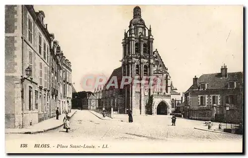 Cartes postales Blois Place Saint louis