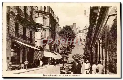 Cartes postales Blois La rue Denis Papin