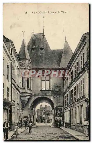 Cartes postales Vendome L&#39hotel de ville