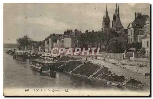 Blois Ansichtskarte AK Les quais