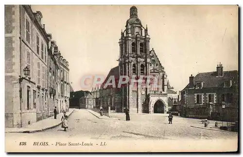 Blois Ansichtskarte AK Place Saint Louis