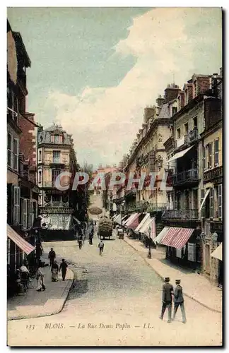 FEtes de Blois Cartes postales La rue Denis Papin