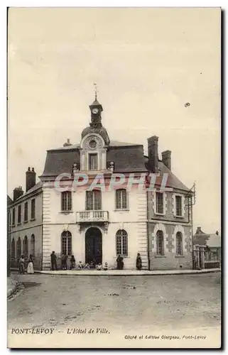 Pont Levoy Cartes postales L&#39hotel de ville