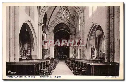 Romorantin Cartes postales Interieur de l&#39eglise