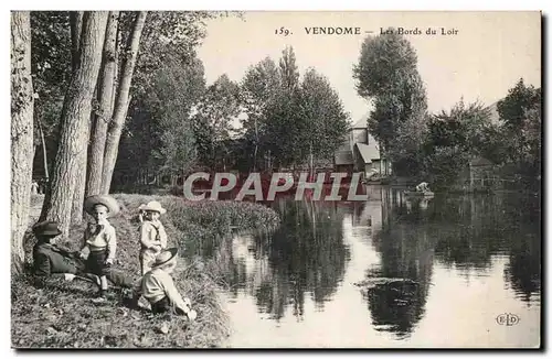 VEndome Cartes postales Les bords du Loir