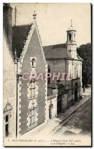 Montrichard Cartes postales L&#39hopital et la chapelle