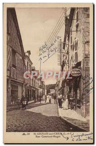 St Aignan sur Cher Cartes postales Rue Constant Ragot