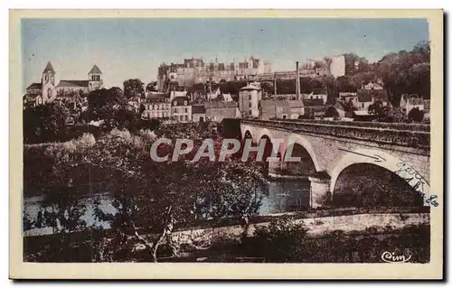 Saint Aignan sur Cher Ansichtskarte AK Vue generale et le chateau