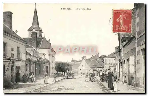 SAmbin Cartes postales La grande rue