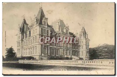 La Ville aux Cleres Cartes postales Chateau de la Gaudiniere vu du Nord Est