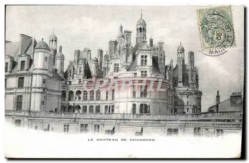 Cartes postales Le chateau de Chambord