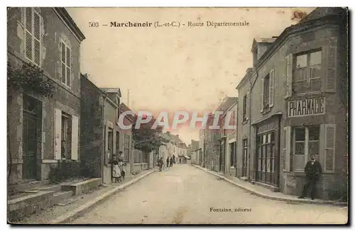 Marchenoir Cartes postales Route departementale