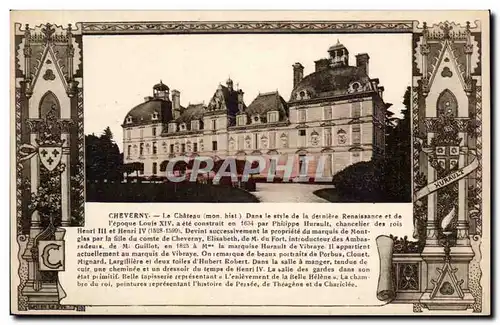 Cheverny Cartes postales Le chateau