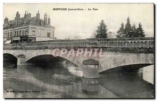 Montoire Cartes postales Le pont