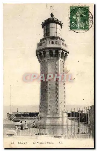 Cette Cartes postales Le nouveau phare (lighthouse)