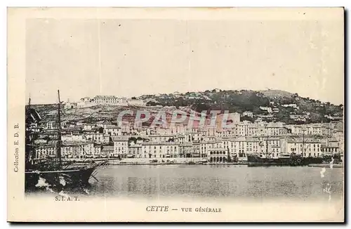 Cette Sete Cartes postales Vue generale