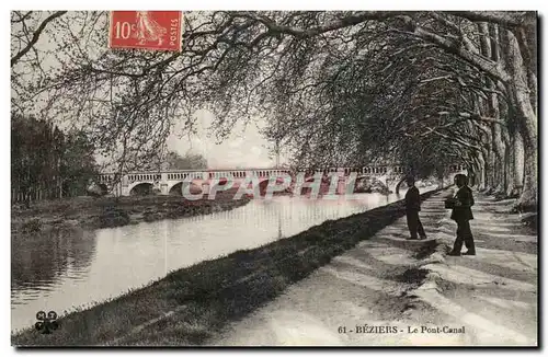 Beziers Ansichtskarte AK Le pont canal