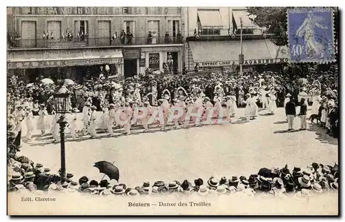 Beziers Ansichtskarte AK Danse des Treilles TOP