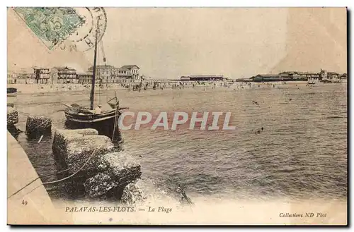 Palavas les Flots Cartes postales la plage