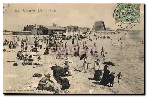 Palavas les Flots Cartes postales la plage