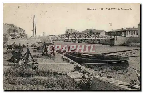 Palavas les Flots Cartes postales La passerelle