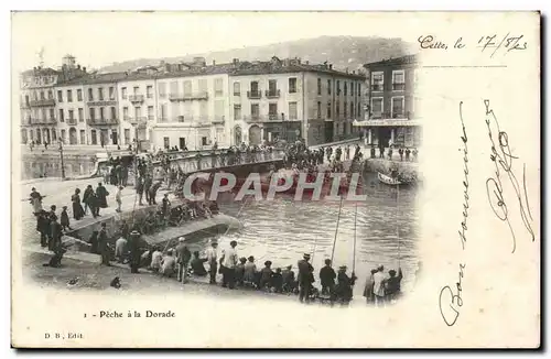 Cette Sete Cartes postales Peche a la Dorade TOP