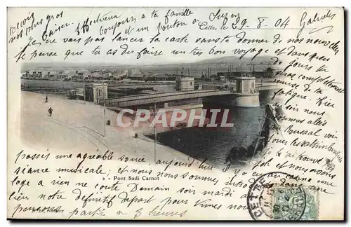 Cete Sete Cartes postales pont Sadi CArnot