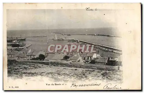 Cete Sete Cartes postales Vue du bassin n�1