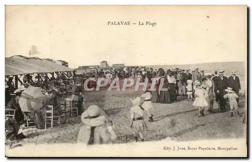 Palavas les Flots Cartes postales La plage