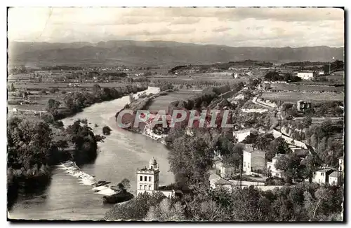 Beziers Cartes postales Vue generale sur l&#39Orb et al campagne environnante