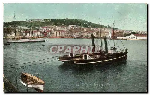 Sete Cette Cartes postales Le port a la ville