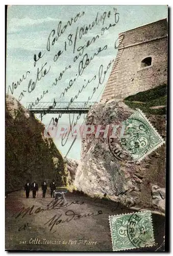 Cette Cartes postales Tranchee du Fort S tPierre