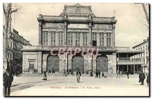 Beziers Cartes postales Le theatre