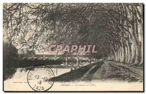 Beziers Cartes postales Les bords de l'ore