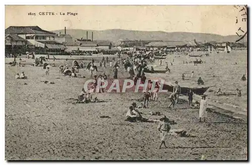 Cette Cartes postales la plage