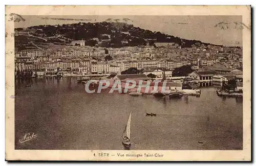 Cette Cartes postales Vue montagne Saint CLair