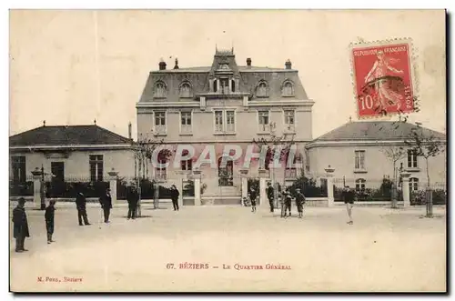 Beziers Cartes postales Le quartier general